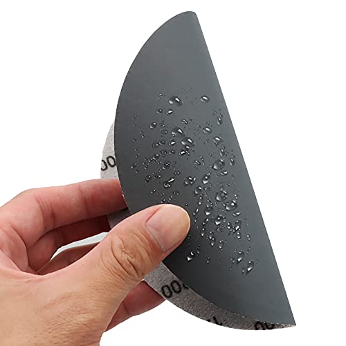 VIBRATITE 1200 Grit 6 Inch Hook & Loop Sanding Discs, 30PCS - size: 6 Inch (1200 Grit)