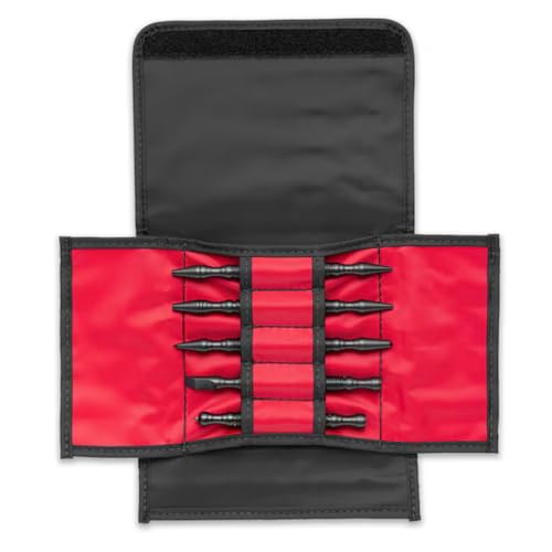 HIT Tool Deluxe Woodworking Kit - Chisel & Self-Centering Punch, 5-Piece