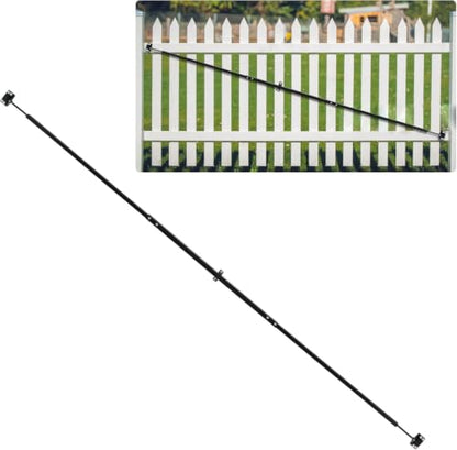 FEBTECH - Adjustable 8' Telescopic Gate Brace – 68"-96" Anti-Sag Support