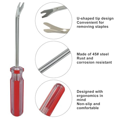 4Pcs Upholstery Staple Remover Kit - size: 4Pcs