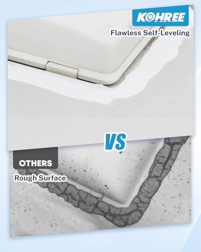 Kohree RV Roof Sealant 4 Pack, Self-Leveling Lap Sealant White