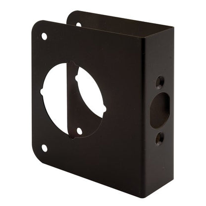 Prime-Line U 10744 Brass Lock and Door Reinforcement Plate, Bronze