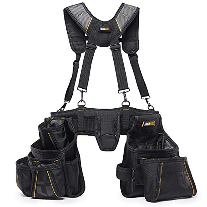 ToughBuilt - Pro Carpenter Suspension Rig, Adjustable Straps, TB-302-6 - size: Pro Carpenter Suspension Rig