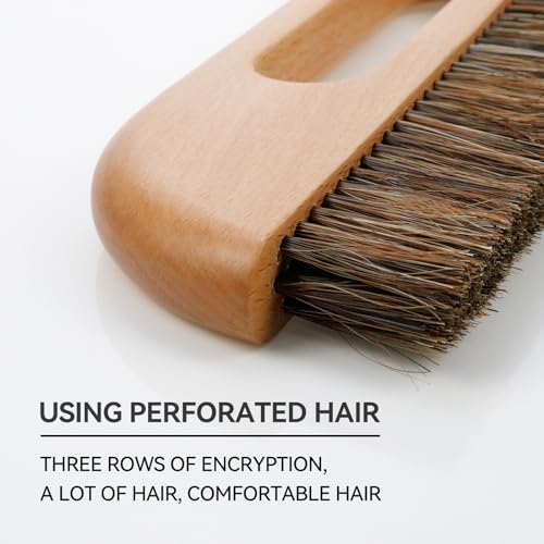 KUMGROT Wallpaper Smoothing Brush, 3-Rows Wallpaper Paste Hair - style: W01