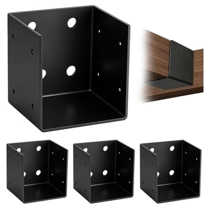 6x6 Joist Hanger Pergola Wall Mount Bracket 4 Pack
