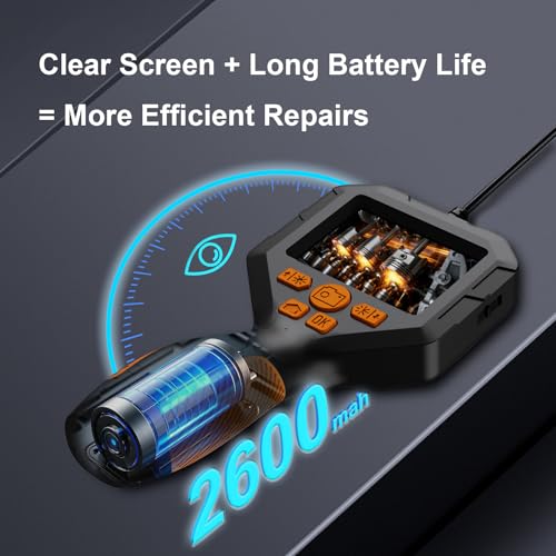Unique Tech Gift for Men,HD Borescope Camera with Light
