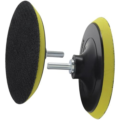 5 Inch Hook & Loop Sanding Backing Pads, 2 Pack - size: 5 Inch