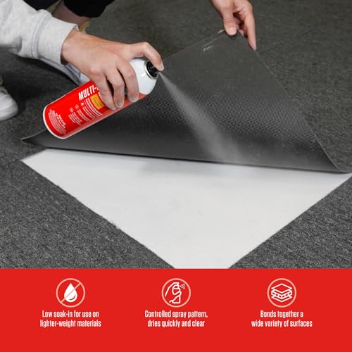 Great Stuff Multi-Use Mist Adhesive 14 oz Aerosol 3 Pack - size: 3-Pack (14 oz), style: Multi-Use