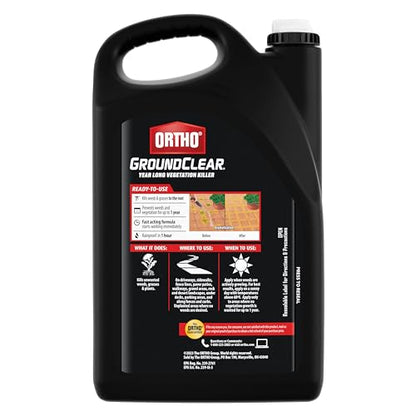 Ortho GroundClear Year Long Vegetation Killer Refill, 1 gal. - size: 1 gal., style: Refill