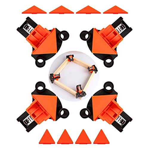 Corner Clamps for Woodworking 4PCS - 60/90/120 Degree Angle Clamps