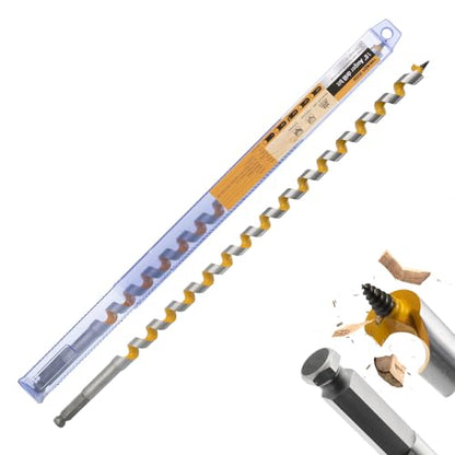 5/8" x 18" Ship Auger Bit, 7/16" Hex Shank - size: 5/8" x 18"