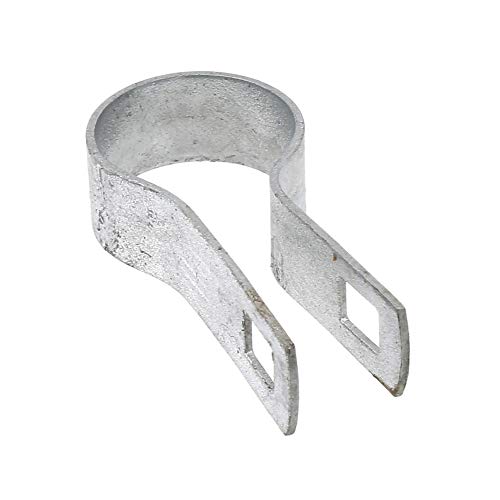 1-3/8" Tension Bands with Bolts for Chain Link Fence, Gate, Posts - 16 Pack