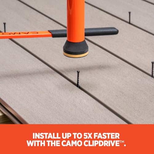 CAMO ClipDRIVE Hidden Deck Fastener Clip Installation Bundle (500 sqft) - style: WEDGECLIP System Installation Kit