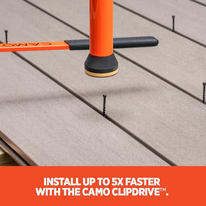 CAMO ClipDRIVE Hidden Deck Fastener Clip Installation Bundle (500 sqft) - style: WEDGECLIP System Installation Kit