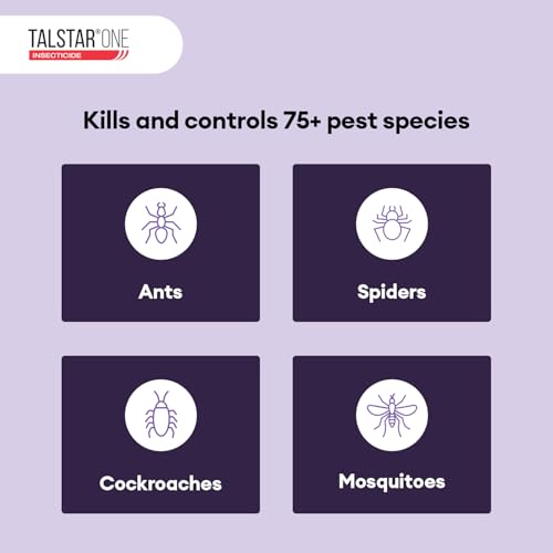 Talstar One Insecticide 1 Gallon | Powerful Bifenthrin Bug Spray Concentrate | Spider Control, Ants, Mosquitoes, Fleas and Perimeter Use | Control for Over 75 pests