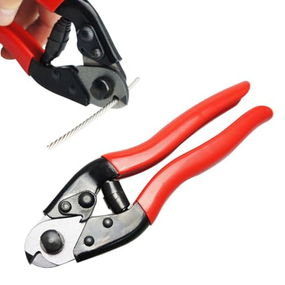 Muzata Cable Cutter for Cutting up to 5/32" Wire Ropes and Cables CR12