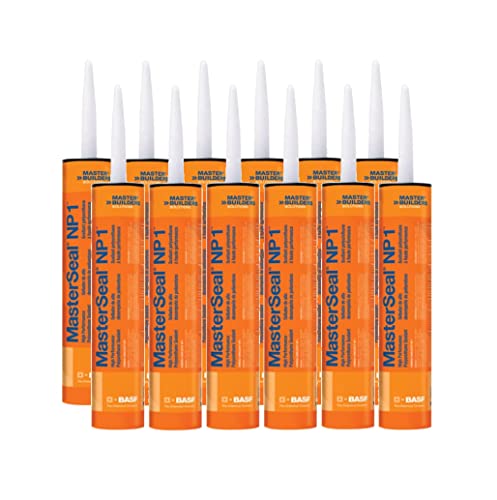 Masterseal NP-1 Stone Polyurethane Sealant Cartridge, 12 - 10.1 Fluid Ounce Cartridges