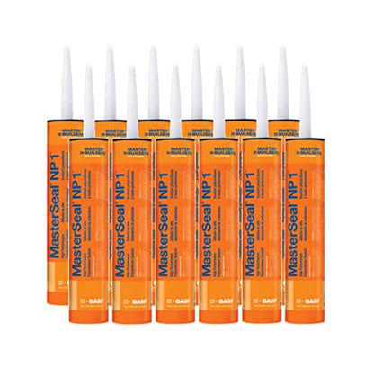 Masterseal NP-1 Stone Polyurethane Sealant Cartridge, 12 - 10.1 Fluid Ounce Cartridges