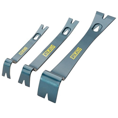 ESTWING 3-Piece Pry Bar Set, Forge Steel Pry Bars - 5.5", 7.5" & 10", PB3PC