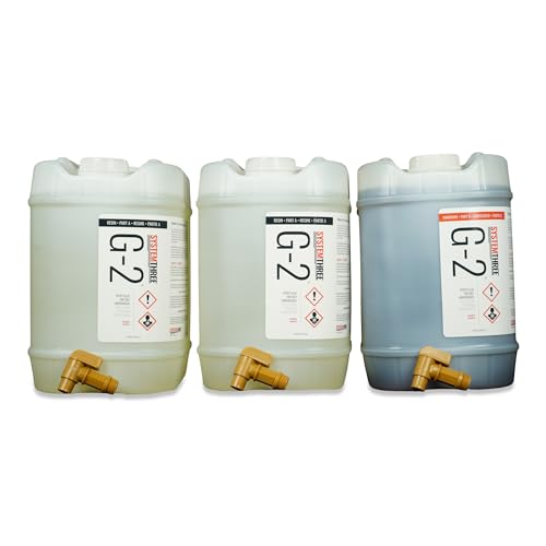 System Three G-2 Epoxy Adhesive, 15 Gallon Kit - size: 15 Gallons