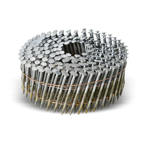 waltyotur 1-3/4Inch x 0.092Inch Collated Wire Coil Siding Nails - size: 1-3/4Inch x 0.092Inch