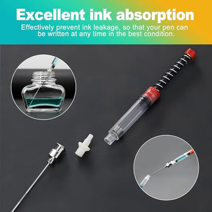Industrial Dispensing Liquid Applicator with Blunt Tips - 5 Pack Measurement Tools for Glue, Oil, Ink, Paint & Hobby Crafts - Non-Sterile, Reusable & Clear Scale