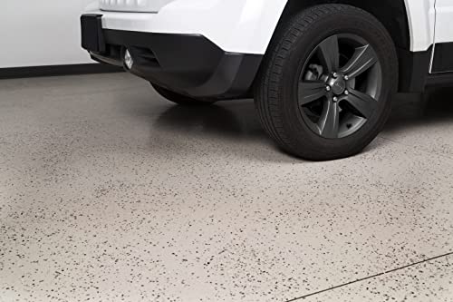 Rust-Oleum RockSolid Polycuramine Gloss Modern Greige Garage Floor Coating - color: Modern Greige, size: 1 Car