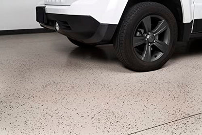 Rust-Oleum RockSolid Polycuramine Gloss Modern Greige Garage Floor Coating - color: Modern Greige, size: 1 Car