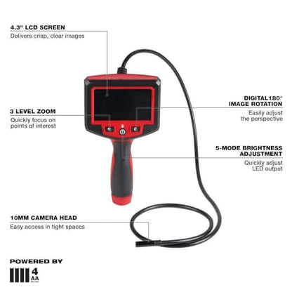 M-Spector™ 4' Inspection Camera For Milwaukee Tool 2319-20