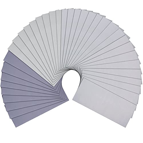 AUSTOR 36 Pcs Wet and Dry Sandpaper 3000 5000 7000 10000 Grit Sanding Paper