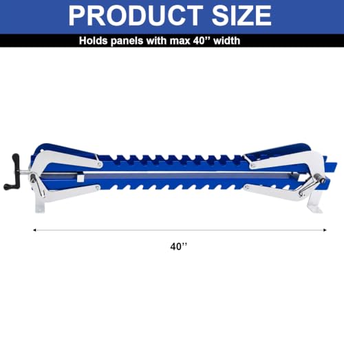 40 Inch Panel Clamp 4-Way Pressure Parallel Clamps (2 Pack Blue) - size: 2-40inch