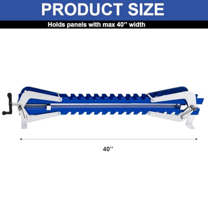 40 Inch Panel Clamp 4-Way Pressure Parallel Clamps (2 Pack Blue) - size: 2-40inch