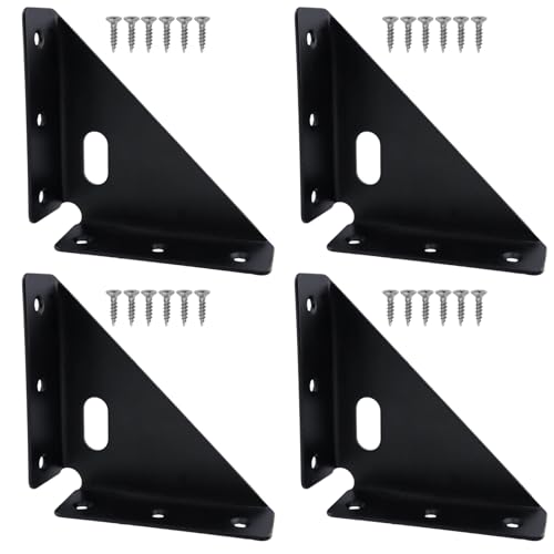 Triangle Corner Bracket, Heavy Duty, 4Pcs
