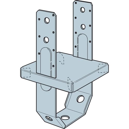 Simpson Strong-Tie PBS66 PBS Galvanized Standoff Post Base for 6x6 - size: 1 Each