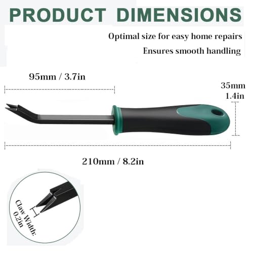 Heavy Duty Staple Remover, Non-Slip Upholstery Staple Puller Lifter Tool