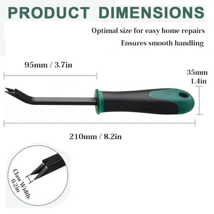 Heavy Duty Staple Remover, Non-Slip Upholstery Staple Puller Lifter Tool