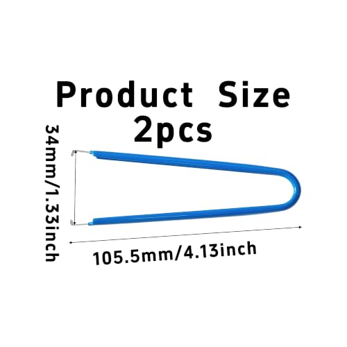 2Pcs 4.13 Inch PLCC PCB IC Chip Puller Extractor Tool(Blue) - color: Blue