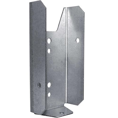 Wood Fence Rail Bracket for 2x4 Dimensional Lumber. Galvanized Steel to Resist Rusting - 100 Count - size: 100 Pack