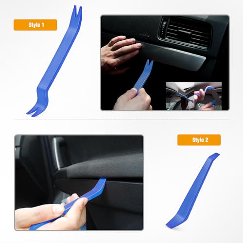 GOOACC Auto Trim Removal Tool Kit No-Scratch - color: 4PCS Trim Removal Tool Blue
