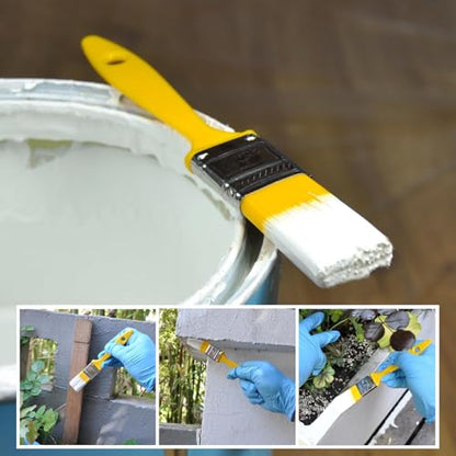 Great Andrew 12 PCS Small Paint Brushes 1 Inch Painting Acrylic - size: 1 Inch