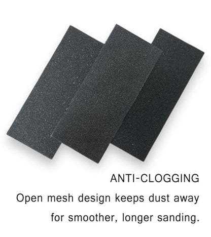 Sanding Mesh Sheets 12 Pack, 4.5 x 11 Inch Sanding Net Sheets, Grit 120, Double Side Open Mesh, Dust Free Sandpaper for Wood, Drywall, Metal - style: #120-12pcs