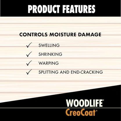 Wolman Woodlife CreoCoat Black Wood Preservative - color: Black, size: 0.88 Gallon (Pack of 4)