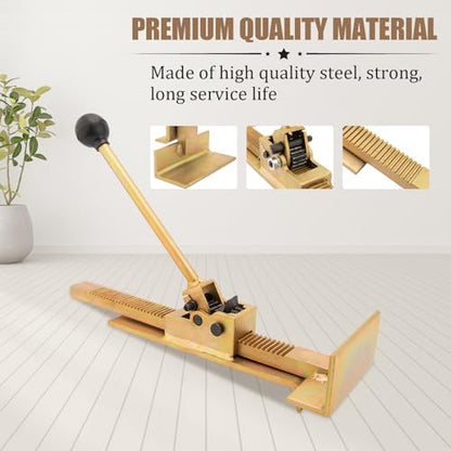Flooring Jacks for Hardwood Floors, Professional Hardwood Flooring Jack and Positioning Tool for Straightening and Installing Laminate Hardwood Flooring Without Pry Bars and Crowbars