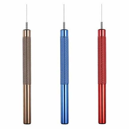 3-Piece Glue Applicator Metal Applicator Needles for Adhesive Dispensing Miniature Tools Stainless Steel Professional Pin Needle Detail Tool Model Building Tools for Ceramic Polymer Clay Sculpture