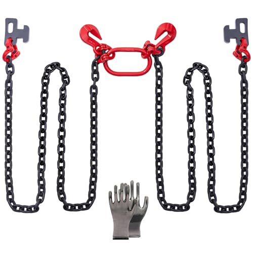 G80 Shipping Container Loading Chain 1/2" x 5', for 20ft/ 40ft