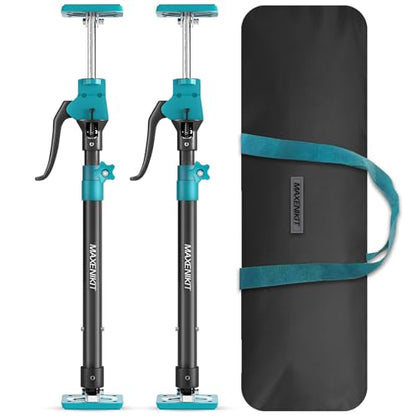 Third Hand Support Pole Heavy Duty, Cabinet Jacks for Installing Cabinets with 265 LBS Capacity and Expand from 23-3/5 to 45-3/10 in, 2-PC - size: 23.6" - 45.3" 2Pcs