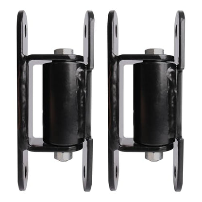 Heavy Duty Gate Hinge 7 inch, Black Outdoor Bolt on Gate Hinge