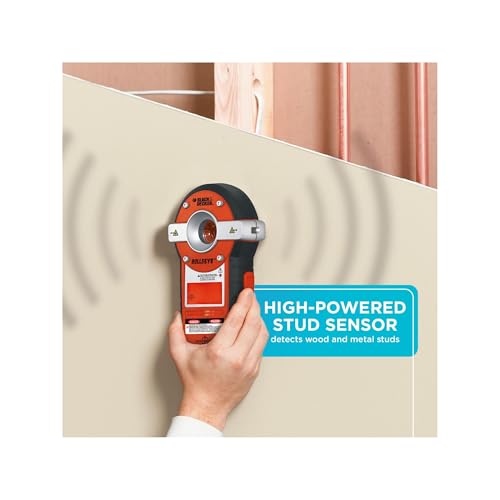 BLACK+DECKER Line Laser, Auto-leveling with Stud Finder (BDL190S)