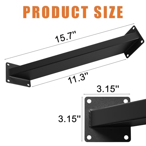 4 Pcs 45 Degree Angle Support Brackets for Pergola,Gazebos - size: 4x4-4Pcs
