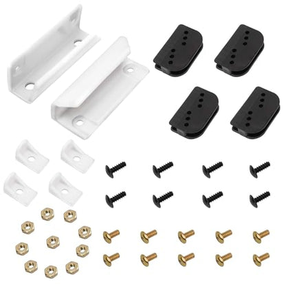 DK100-A Sliding Shed Door Tune-Up Kit for Arrow Shed Doors - color: White